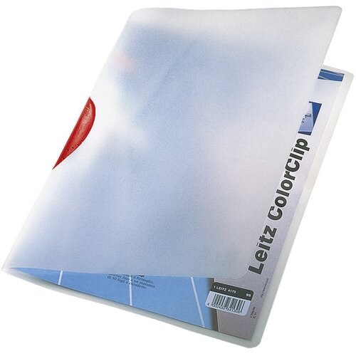  FASCIKL KLIP PP A4 COLOR LEITZ 41750125 CRVENI Cene