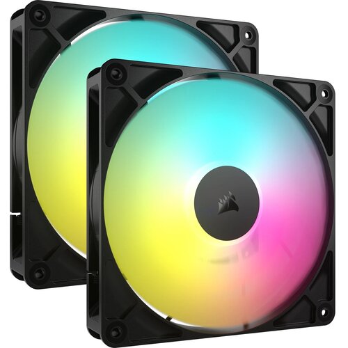 Corsair RS140 ARGB Computer case Fan 14 cm Black 2 pc(s) Slike