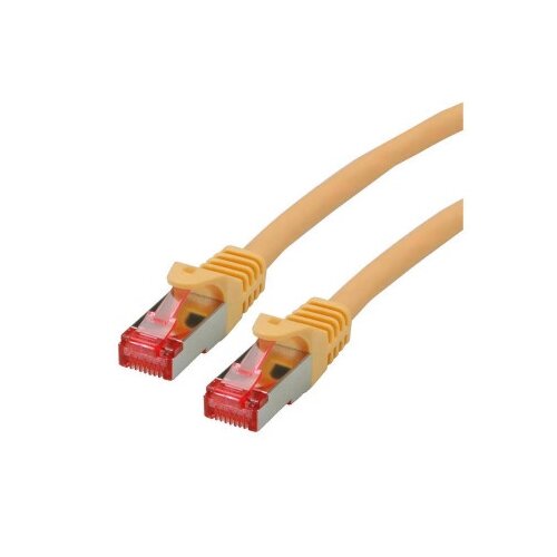 Secomp Roline S/FTP (PiMF) PatchCord Cat6A/CompLv, LSOH, žuta, 1.0m ( 5924 ) Cene