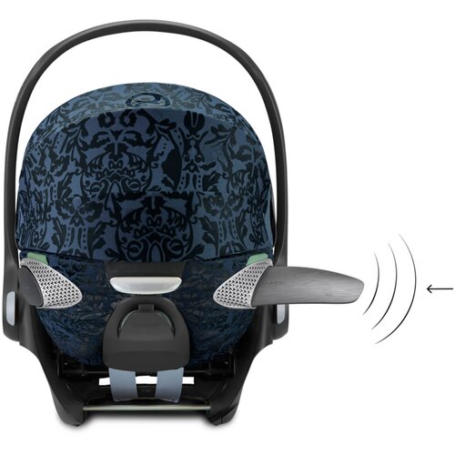 Cybex autosjedalica i-Size 40-87 cm Cloud T Platinum Jewels of Nature dark blue 523000285 Slike