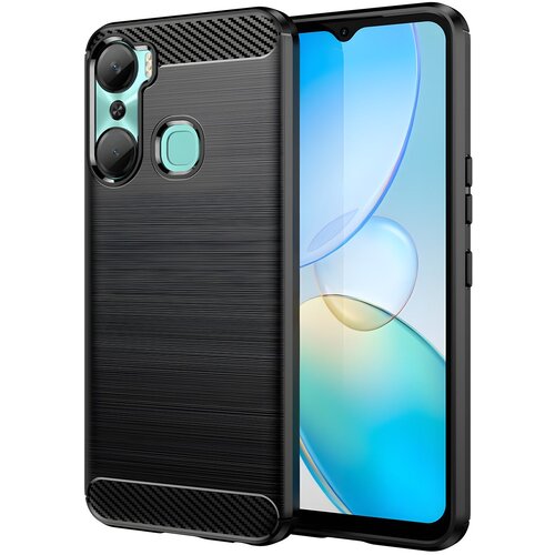  Futrola Carbon Shield TPU za Infinix Hot 12 Pro - Crna KP27689 Cene