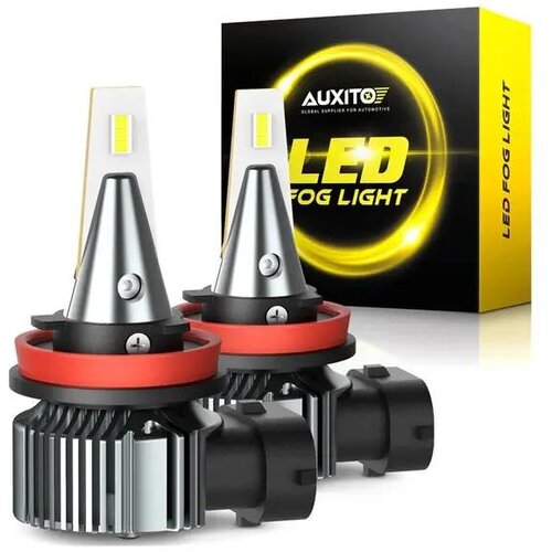 Auxito H11 LED sijalice žute 3000K 6000lm CANBUS H8 H16 H8-I9-GY2 Cene