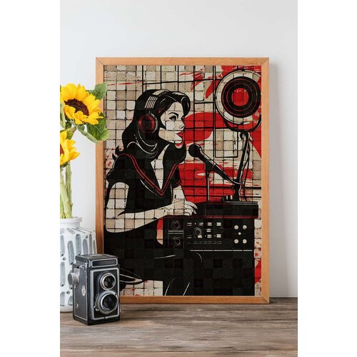 Wallity uramljena slika Popmosaıc23, 33x48 cm Cene