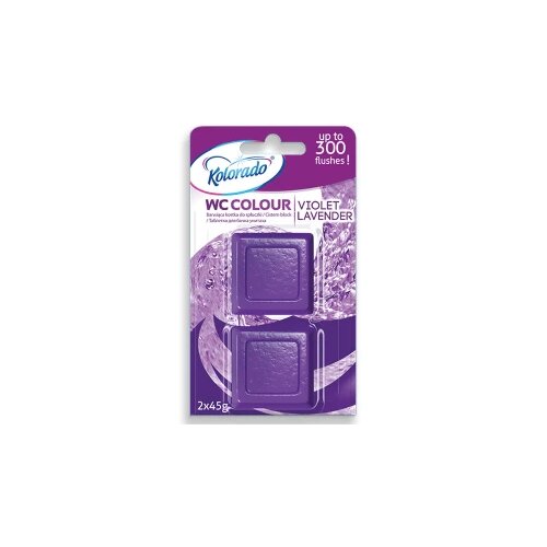 Kolorado Tableta za vodokotlić Violet Lavender, 2 x 45 g Slike