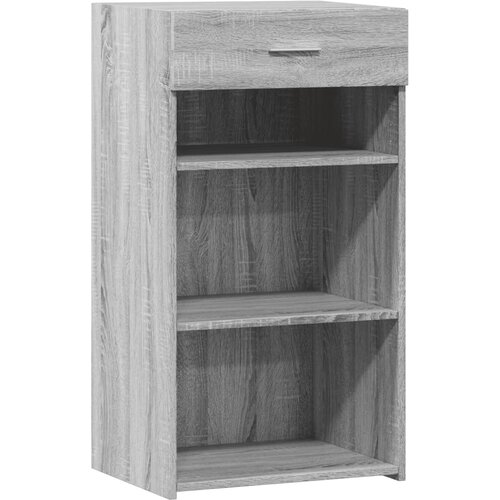 Maison Chic Komoda - Predalnik siva sonoma 50x42,5x93 cm inženirski les, (21717414) Slike