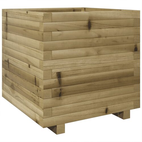 Maison Chic Vrtno cvetlično korito - Cvetlični Lonec 50x50x49,5 cm impregnirana borovina, (21790624) Slike