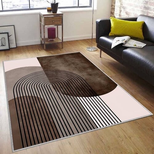  Tepih sa gumenom podlogom 140x220cm - Otisak braon, TG-3141 Cene