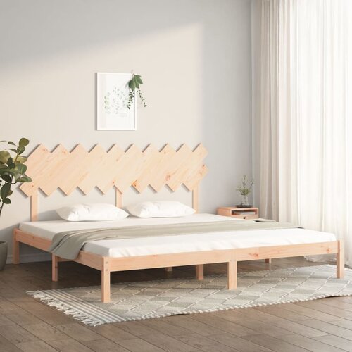 VidaXL okvir za krevet 200 x 200 cm od masivne borovine Slike
