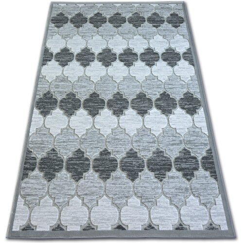 RugsX Preproge Preproga AKRIL YAZZ 3766 Siva Detelja Maroški 160x220 cm Siva Cene