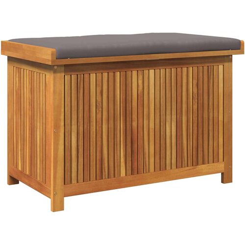 VidaXL Vanjska kutija za jastuke 90x50x60,5 cm masivno drvo bagrema Slike