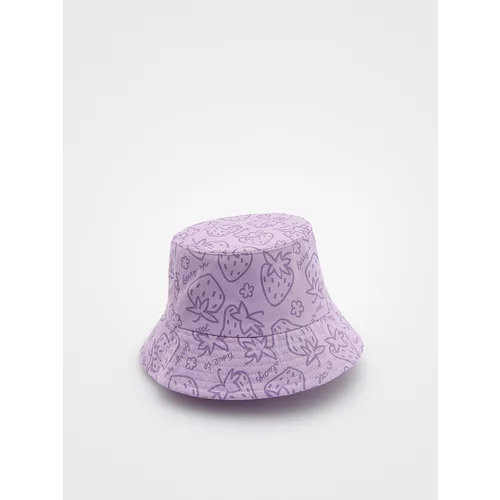 Reserved - Šešir bucket hat s uzorkom - boja lavande