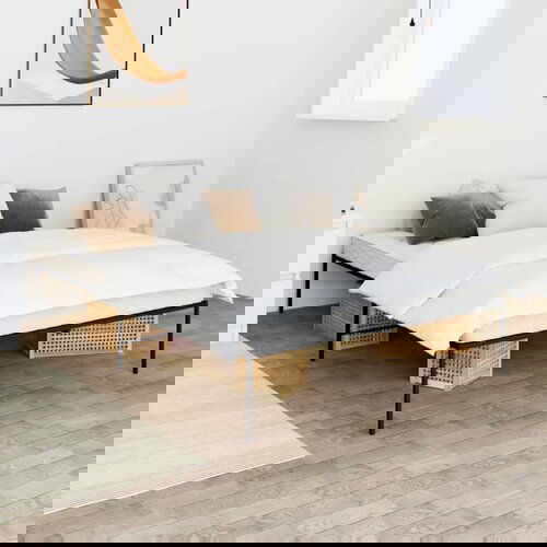 Metalni Kovinski posteljni okvir črn 120x190 cm Slike