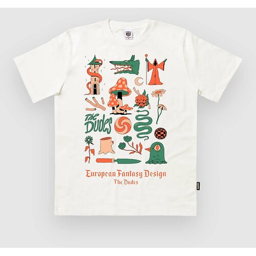The Dudes European Fantasy Design Classic T-shirt off / white Cene