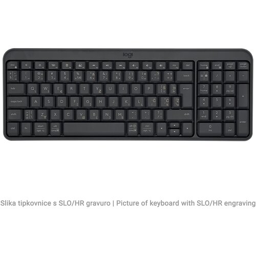 Logitech K250 Bluetooth brezžična tipkovnica s slovenskimi tipkami Cene