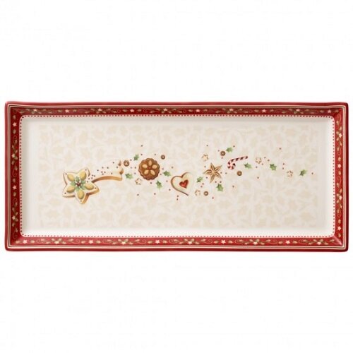  OVAL ZA KOLAČE 39*17CM 2797 WINTER BAKERY DELIGHT Cene