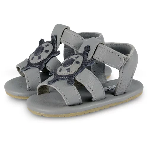 Donsje® otroški sandali flops steering wheel light grey betting leather