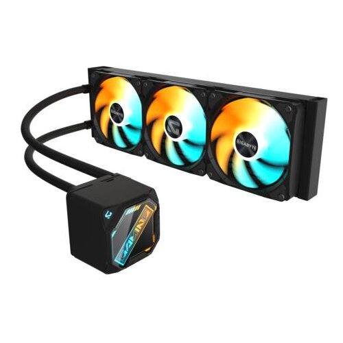 Gigabyte Liquid Cooler GME 360 3x ARGB fan, Black LGA 1851/1700/115X/1200, AM5 / AM4 Cijene