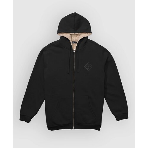 Salty Crew Coastal Jakna sherpa black Slike