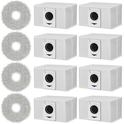 INORCO Komplet dodatkov za Deebot T20 Omni / X1 Omni / X1 Omni Vrečke za prah Krpe za brisanje Deli robotskega sesalnika, (21851764) Slike