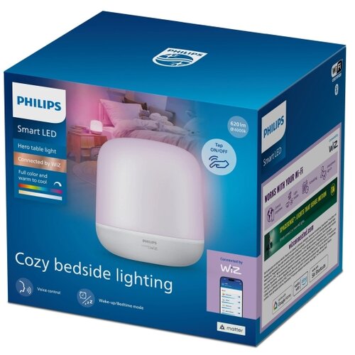 Philips LED RGBW prigu&amp;scaron;iva stona lampa SMART LED/8,5W/230V 2200-6500K Wi-Fi Slike