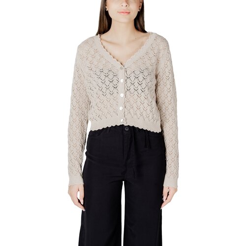 Only Telovniki & Jope ONLELBA LIFE LS V-NECK CARDIGAN CC KNT 15339530 Bež Cene