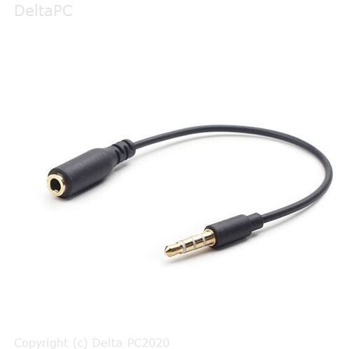 Audio kabl cross adapter 3,5mm 4 pin to 3,5 mm stereo 18cm CCA-419 Cijene