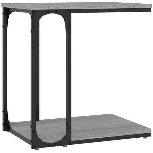 VidaXL Bočni stolić boja hrasta 50 x 35 x 52 cm od konstruiranog drva Slike