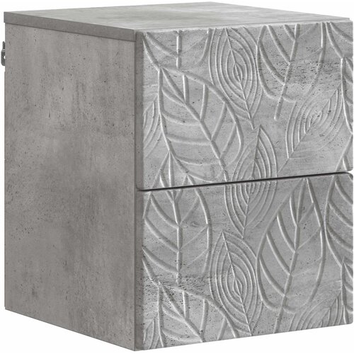 vidaXL Stenski nočni omarici Betonsko siva 34,5 x 33 x 40 cm, (5000247338) Cene