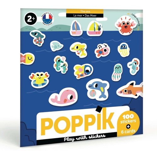 Poppik Moje prve nalepnice Okean 2-4 Slike