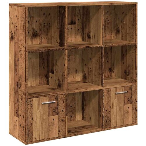 vidaXL Knjižna omara starinski les 98x29x97,5 cm inženirski les Cene