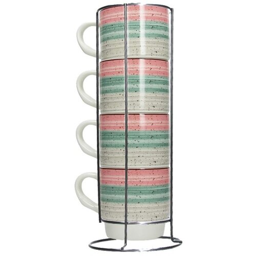  Set &scaron;olja Pastel, 320 ml, 4 komada, &Scaron;areni Cene