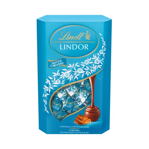 Lindt lindor kroglice - salted caramel Slike