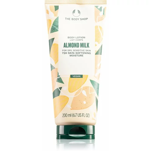 The Body Shop almond milk body lotion for dry sensitive skin losjon za telo 200 ml za ženske