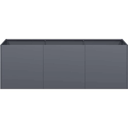 VidaXL Sadilica antracit 120x40x40 cm od hladno valjanog čelika Slike