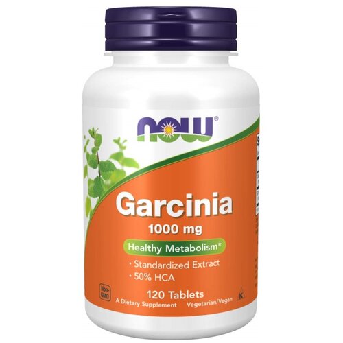 Now Foods Garcinia cambogia - kamboška garcinija NOW, 1000 mg (120 tablet) Cene