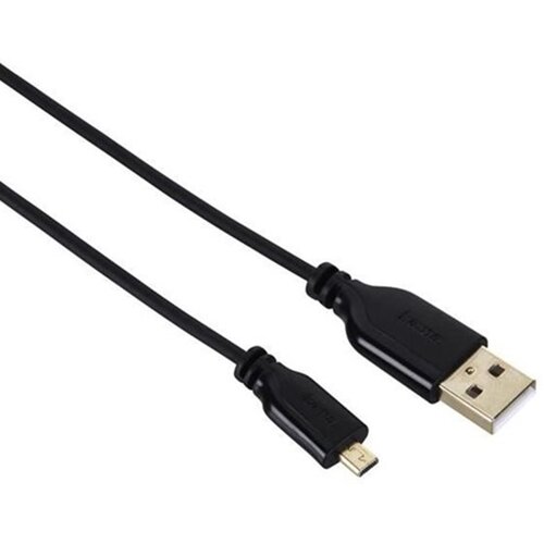 Hama USB 2.0 kabal B8 Pin USB A &amp;ndash; mini USB B black 1,8 m 74249 Slike