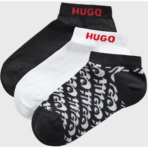 Hugo Boss 3PACK Čarape HUGO Logo Allover