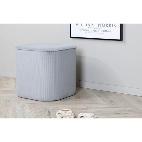 Venture Home okrugli puf Piff ⌀44 cm, siva Slike