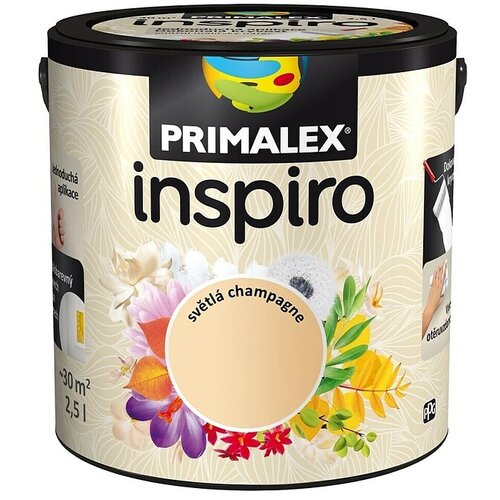 PRIMALEX Boja za zid Inspiro Svijetli šampanjac (Šampanjac, 2,5 l) Cijene