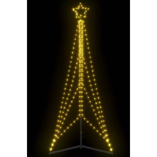 vidaXL LED božićno drvce 483 LED toplo bijelo 240 cm Cijene
