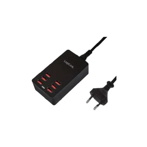 Logilink PA0139 PA0139 USB punjač Utičnica Izlazna struja maks. 6400 mA 6 x USB Automatska detekcija