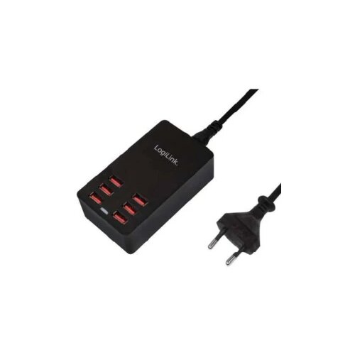 Logilink USB table charger, 6x USB-A, 32 W, PA0139 Cene