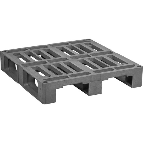 Ratioform Posebna paleta iz umetne mase, Dx&amp;Scaron;xV 800 x 800 x 150 mm, sive barve, od 10 kosov Slike