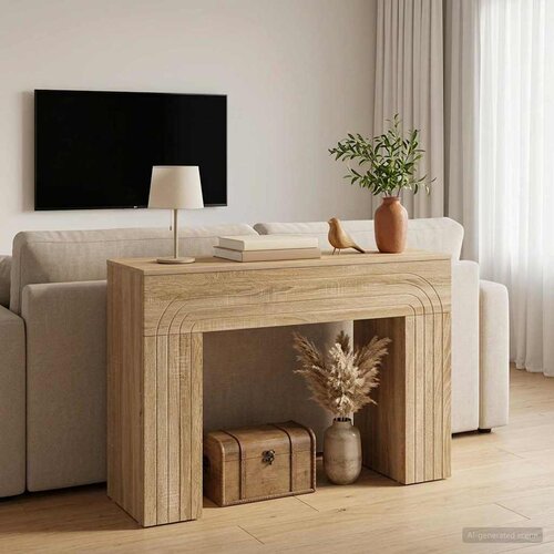  Kava Stol Hrast sonoma 102 x 35 x 75 cm Konstruirano drvo Cijene