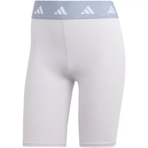 Adidas Športne hlače sivka / pastelno lila / bela
