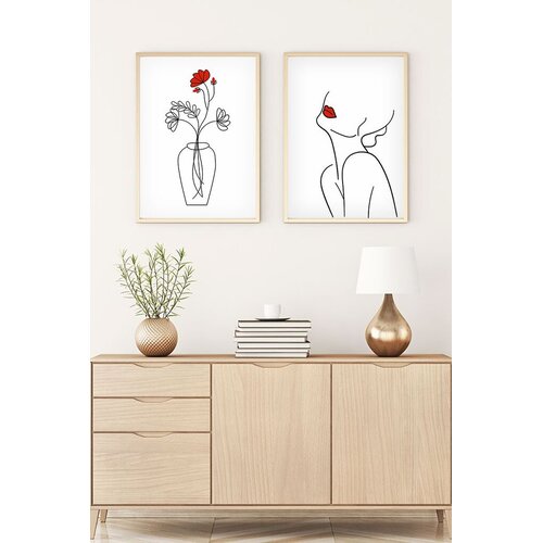 Wallity Uramljena slika Huhu188, 20x30 cm, 2 dijela Cijene