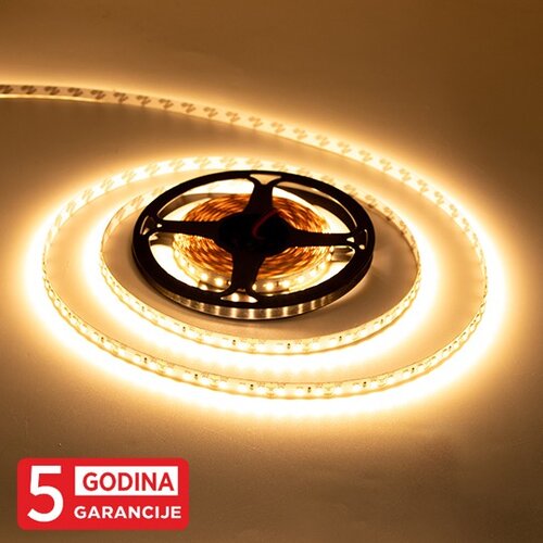 Mitea Lighting smd led traka 10W/1m 12V 3000K IP20 5m kotur 120 LED/1m 5Y MLM-2835-120-ML Cene