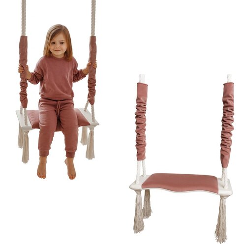 Monkey Gym Sobna gugalnica za otroke val roza, (5000077097) Cene
