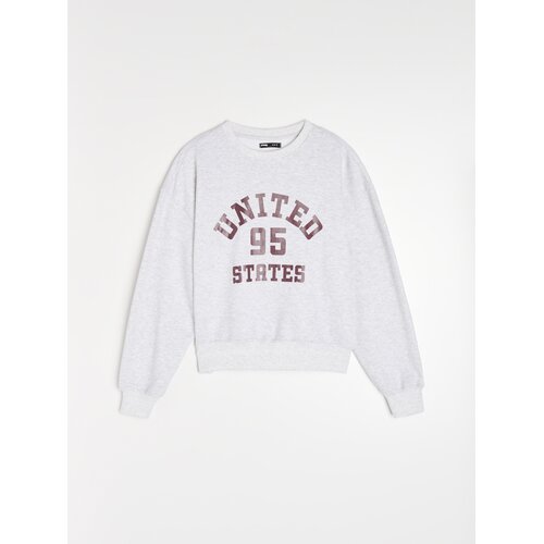 Sinsay Crewneck trenirka s printom Slike