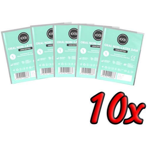 EXS Non-latex Oral Dam 10 pack Slike